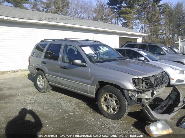 1J4GW48S5YC409061 - 2000 JEEP GRAND CHEROKEE LAREDO SILVER photo 1