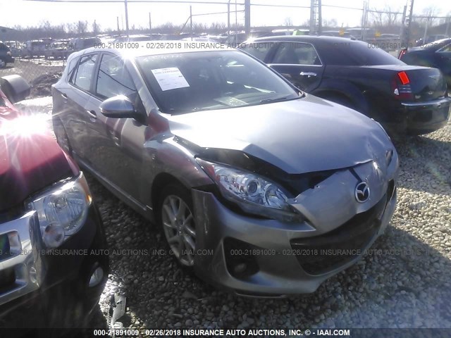 JM1BL1L57C1584893 - 2012 MAZDA 3 S SILVER photo 1