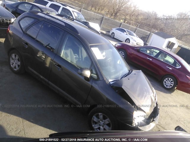 KNAFG529597279834 - 2009 KIA RONDO LX/EX BROWN photo 1