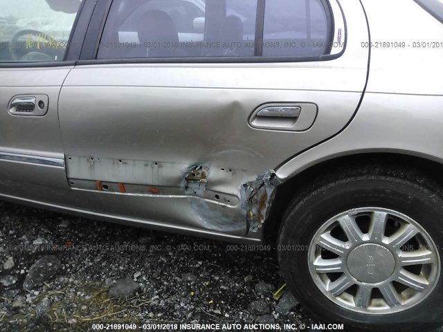 1LNHM97V2YY896937 - 2000 LINCOLN CONTINENTAL  Қоңыр фото 6