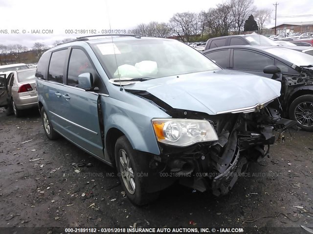 2A8HR54X39R566890 - 2009 CHRYSLER TOWN & COUNTRY TOURING BLUE photo 1