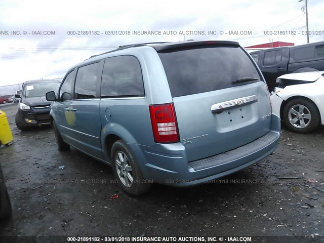 2A8HR54X39R566890 - 2009 CHRYSLER TOWN & COUNTRY TOURING BLUE photo 3