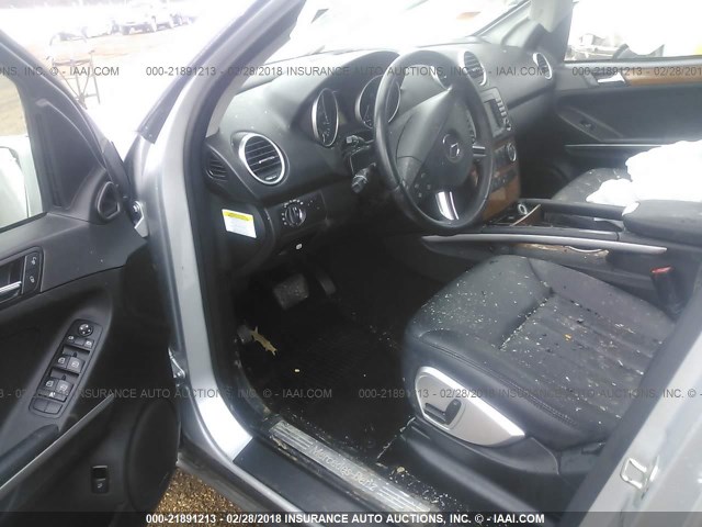 4JGBB86E27A279178 - 2007 MERCEDES-BENZ ML 350 SILVER photo 5