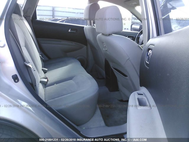 JN8AS58TX9W328955 - 2009 NISSAN ROGUE S/SL SILVER photo 8