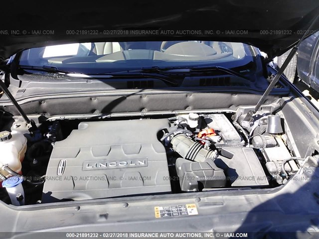 2LMTJ8LR1GBL86813 - 2016 LINCOLN MKX RESERVE Qara foto 10