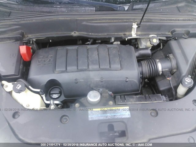 1GKLRMED0AJ106020 - 2010 GMC ACADIA SLT-1 Blanco foto 10