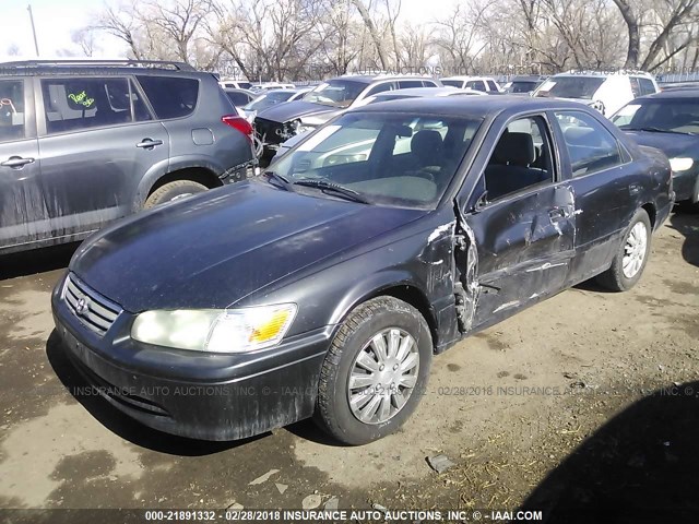 4T1BG22K31U817970 - 2001 TOYOTA CAMRY CE/LE/XLE GRAY photo 2