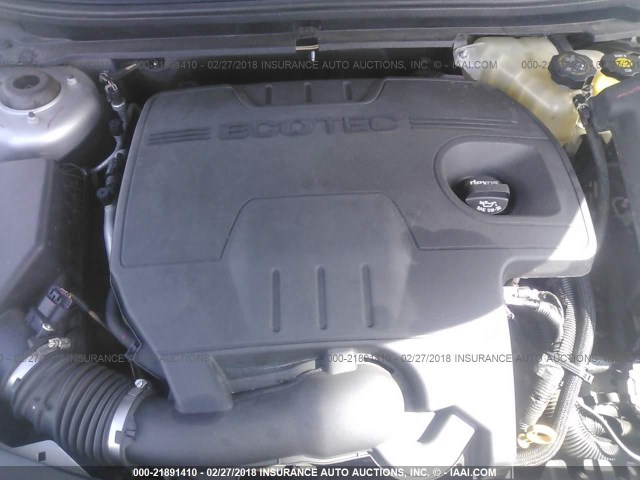 1G1ZC5E15BF350908 - 2011 CHEVROLET MALIBU 1LT 银色 照片 10