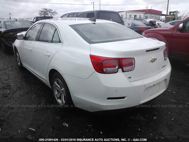 1G11A5SL7FF251103 - 2015 CHEVROLET MALIBU LS WHITE photo 3