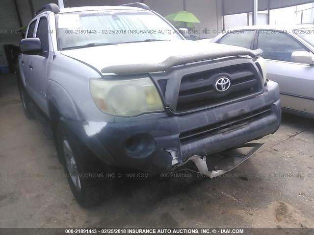 5TEJU62N26Z299326 - 2006 TOYOTA TACOMA DOUBLE CAB PRERUNNER SILVER photo 6