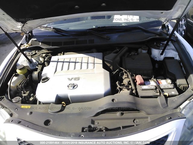 4T1BK3EK2AU602063 - 2010 TOYOTA CAMRY SE/LE/XLE 白色 照片 10