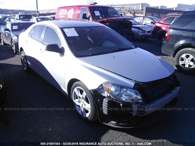 1G1ZB5E14BF360090 - 2011 CHEVROLET MALIBU LS ვერცხლისფერი ფოტო 1