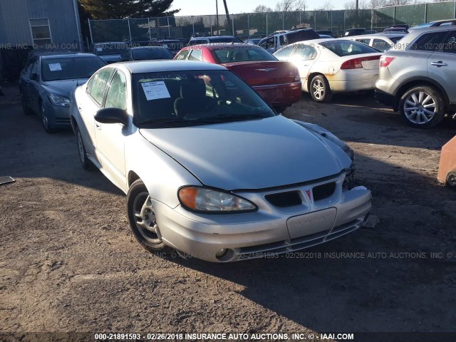 1G2NE52F43C144809 - 2003 PONTIAC GRAND AM SE SILVER photo 1