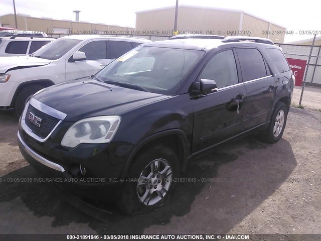1GKER23D89J108982 - 2009 GMC ACADIA SLT-1 Negro foto 2