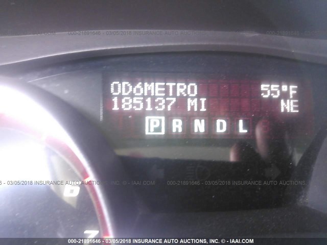 1GKER23D89J108982 - 2009 GMC ACADIA SLT-1 Negro foto 7