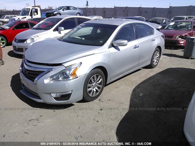 1N4AL3AP3EN341689 - 2014 NISSAN ALTIMA 2.5/S/SV/SL SILVER photo 2