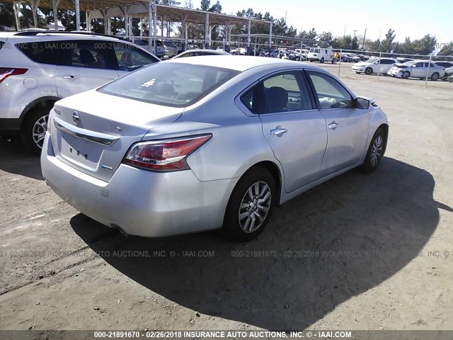 1N4AL3AP3EN341689 - 2014 NISSAN ALTIMA 2.5/S/SV/SL SILVER photo 4