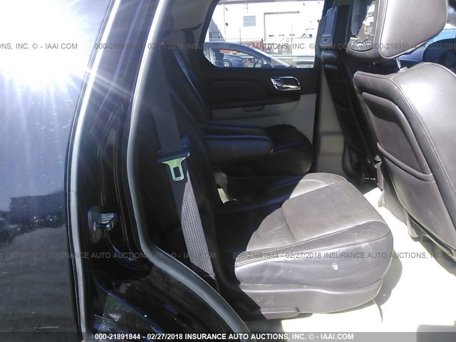 1GYUKDEFXAR159129 - 2010 CADILLAC ESCALADE PLATINUM BLACK photo 8