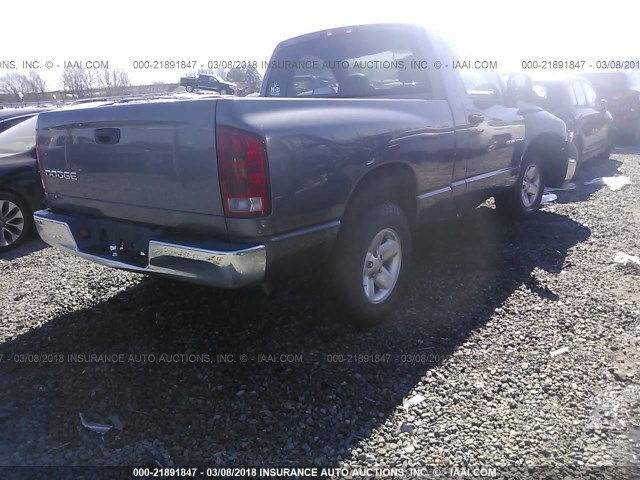 1D7HA16K23J504083 - 2003 DODGE RAM 1500 ST GRAY photo 4