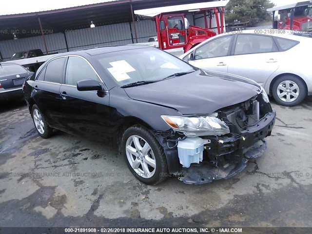 4T1BE46K19U888334 - 2009 TOYOTA CAMRY SE/LE/XLE BLACK photo 1