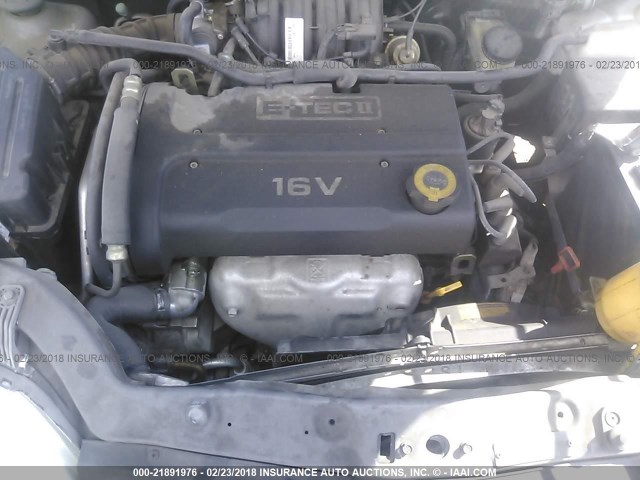 KL1TD56636B677865 - 2006 CHEVROLET AVEO LS SILVER photo 10