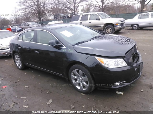 1G4GE5ED0BF386732 - 2011 BUICK LACROSSE CXS BLACK photo 1