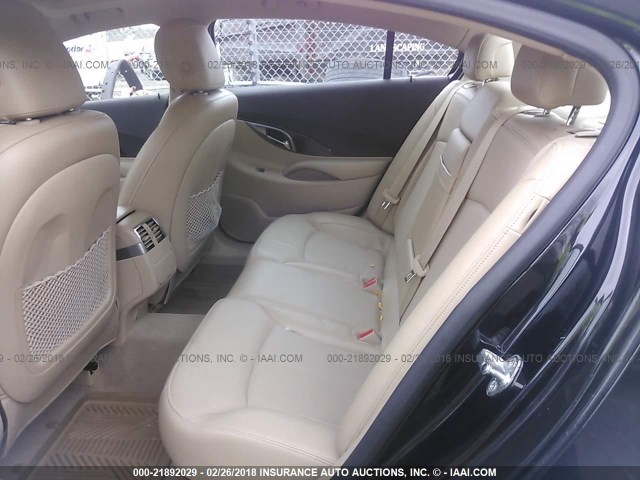 1G4GE5ED0BF386732 - 2011 BUICK LACROSSE CXS BLACK photo 8