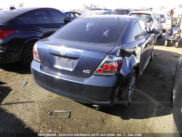 JTKDE3B74A0321662 - 2010 TOYOTA SCION TC Dark Blue photo 4