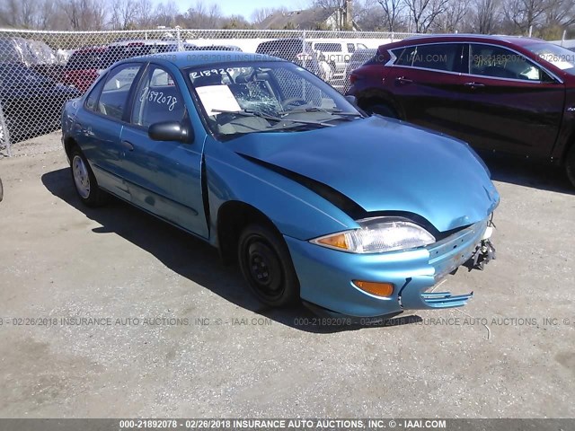 3G1JC5245WS800229 - 1998 CHEVROLET CAVALIER 蓝色 照片 1