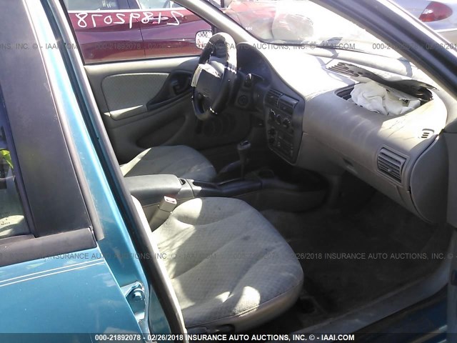 3G1JC5245WS800229 - 1998 CHEVROLET CAVALIER 蓝色 照片 5