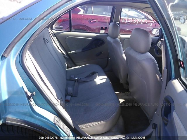 3G1JC5245WS800229 - 1998 CHEVROLET CAVALIER 蓝色 照片 8