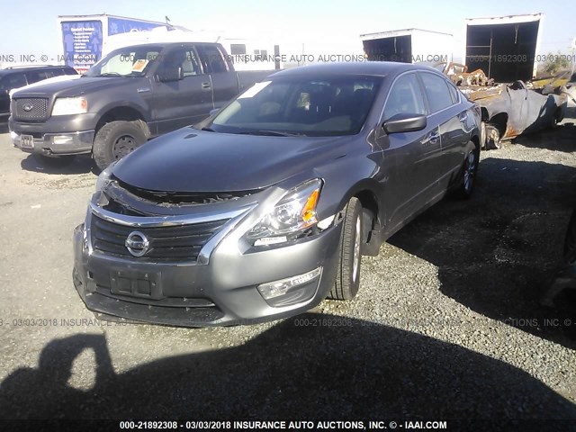 1N4AL3AP6EN236869 - 2014 NISSAN ALTIMA 2.5/S/SV/SL GRAY photo 2