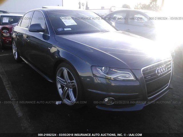 WAUMK98K09A132783 - 2009 AUDI A4 PRESTIGE GRAY photo 1