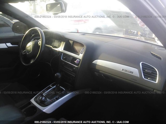 WAUMK98K09A132783 - 2009 AUDI A4 PRESTIGE GRAY photo 5