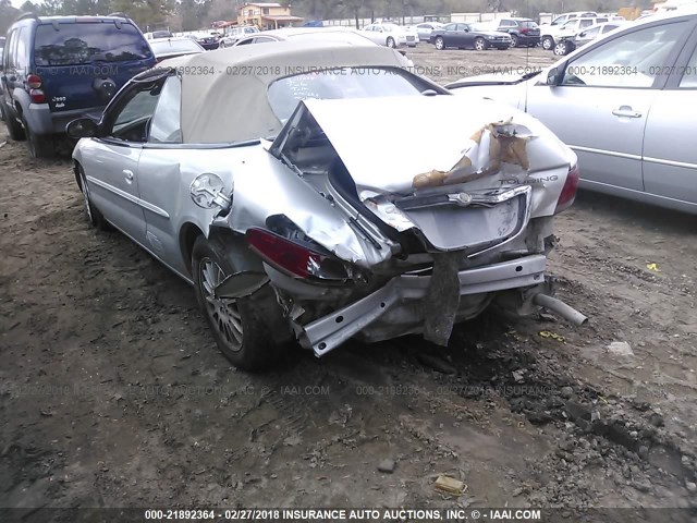 1C3EL55R96N204555 - 2006 CHRYSLER SEBRING TOURING SILVER photo 6