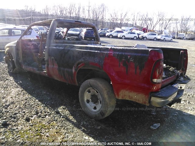1FTSX21P96ED75313 - 2006 FORD F250 SUPER DUTY RED photo 3