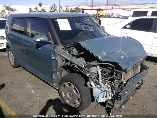 JTLKE50E281040447 - 2008 TOYOTA SCION XB ლურჯი ფოტო 1
