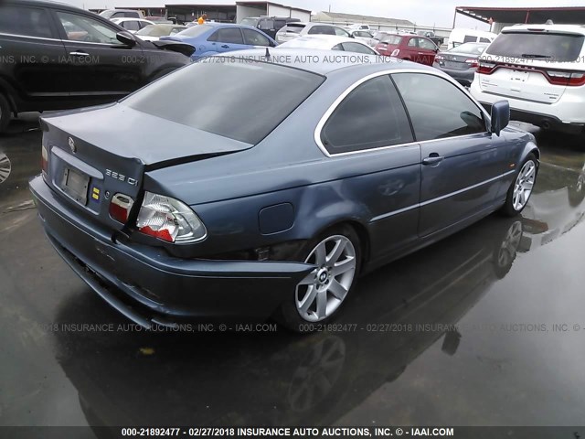 WBABM3345YJN84668 - 2000 BMW 323 CI Light Blue photo 4