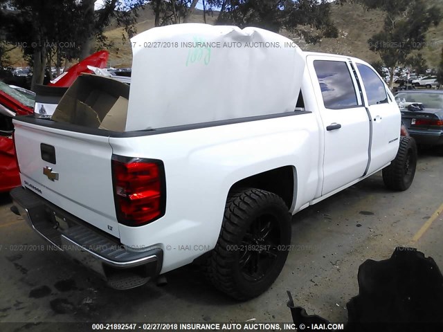 3GCPCREC7EG169089 - 2014 CHEVROLET SILVERADO C1500 LT WHITE photo 4