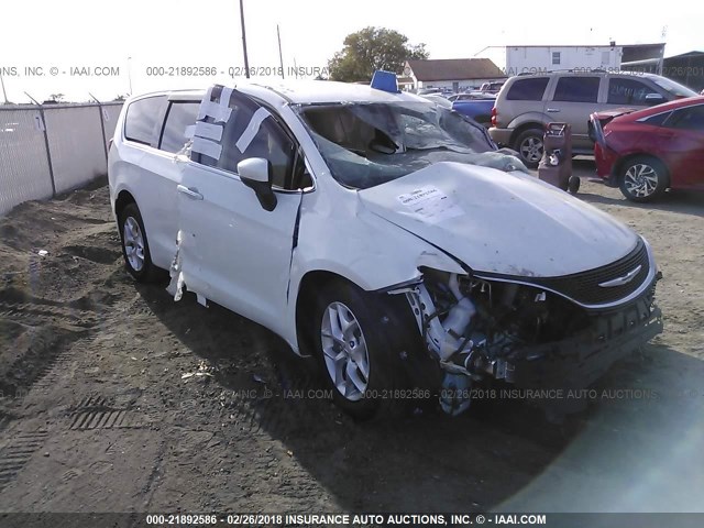 2C4RC1BG4HR817214 - 2017 CHRYSLER PACIFICA TOURING L WHITE photo 1