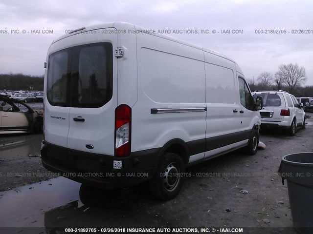 1FTYR2CM0GKA81535 - 2016 FORD TRANSIT T-250 WHITE photo 4