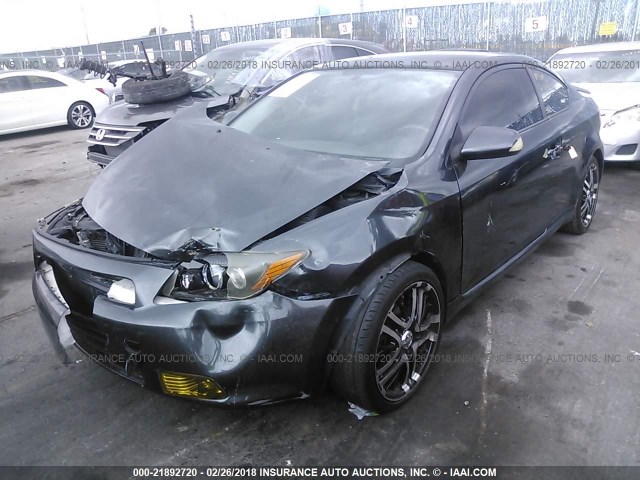 JTKDE167580241165 - 2008 TOYOTA SCION TC 灰色 照片 2