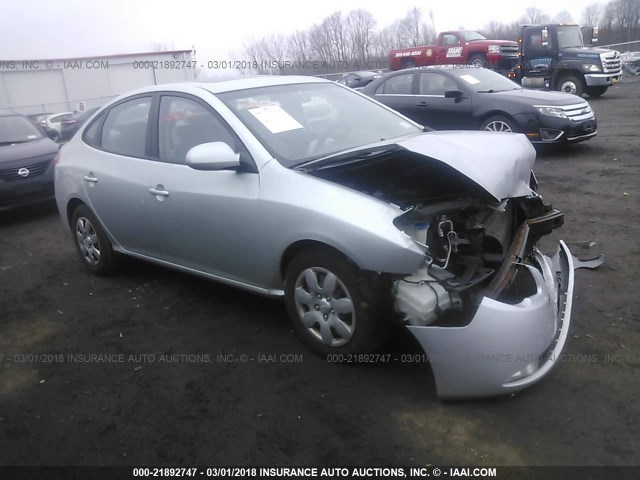 KMHDU46D78U434844 - 2008 HYUNDAI ELANTRA GLS/SE/LIMITED SILVER photo 1