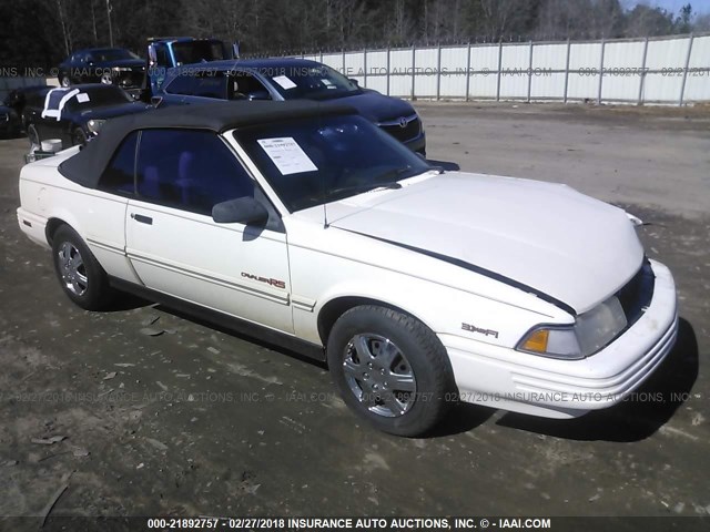 1G1JC34T9N7136300 - 1992 CHEVROLET CAVALIER RS WHITE photo 1