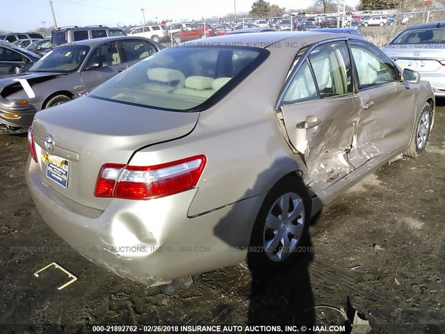 4T4BE46K49R076970 - 2009 TOYOTA CAMRY SE/LE/XLE TAN photo 4