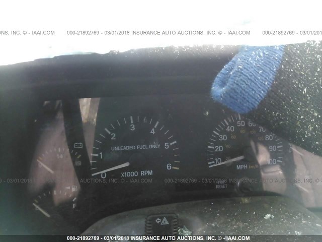 1J4FF68S1XL501564 - 1999 JEEP CHEROKEE SPORT/CLASSIC Czarny zdjęcie 7