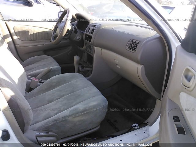 1NXBR18E7XZ290014 - 1999 TOYOTA COROLLA VE/CE/LE 白色 照片 5