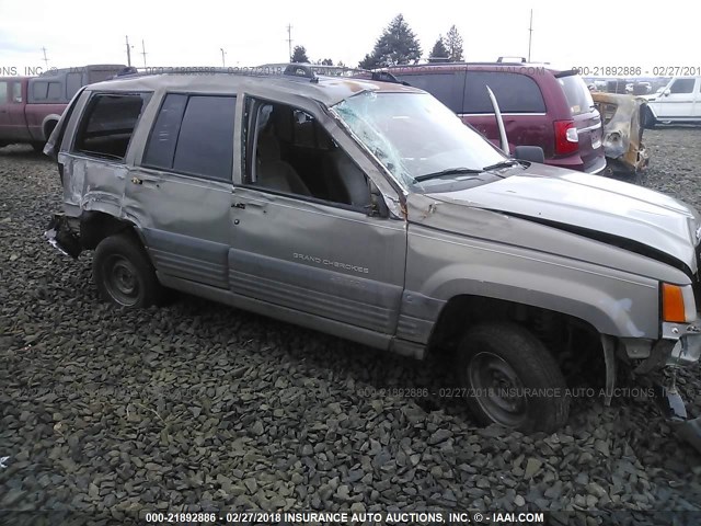 1J4GZ58S1TC210644 - 1996 JEEP GRAND CHEROKEE LAREDO GREEN photo 6