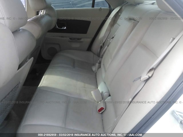 1G6DP567850168803 - 2005 CADILLAC CTS HI FEATURE V6 WHITE photo 8