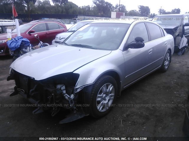 1N4AL11E95N421534 - 2005 NISSAN ALTIMA S/SL SILVER photo 2